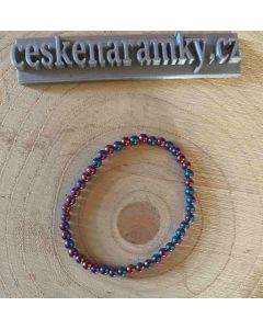 náramek duhový 4mm