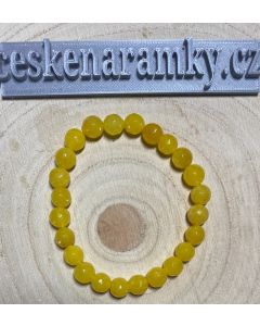 Náramek z minerálu citrín
